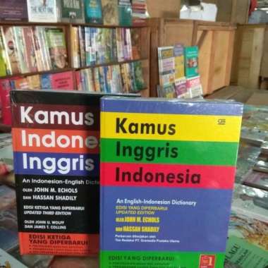 Kamus Bahasa Indonesia-Inggris & Indonesia Inggris (John.M. Echols)