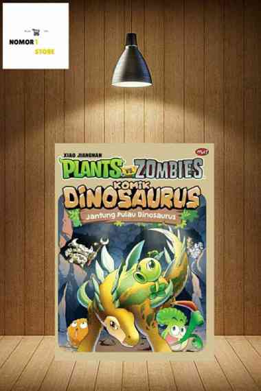 Buku Plants Vs Zombies - Komik Dinosaurus : Jantung Pulau Dinosaurus