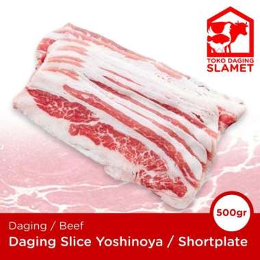 Daging Slice Yoshinoya Shortplate US 500gr