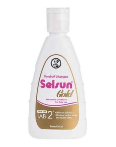 SELSUN GOLD SAMPO KETOMBE 120ML