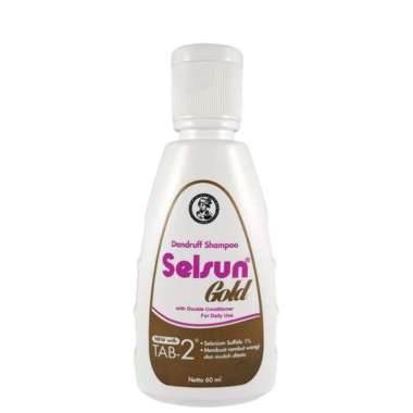SELSUN GOLD SAMPO KETOMBE 60ML