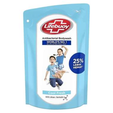 Promo Harga Lifebuoy Body Wash Cool Fresh 250 ml - Blibli