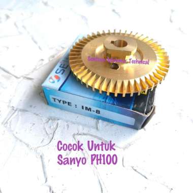 PH100 Impeller Kipas Kuningan Pompa Air Sanyo PH 100 / 125