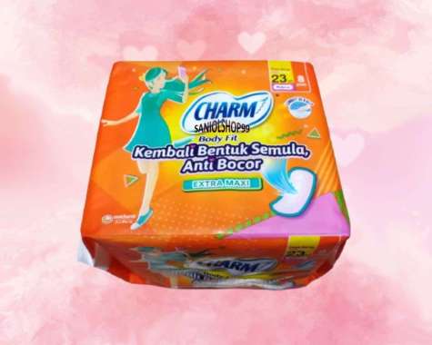 Pembalut CHARM BF Extra maxi Non WING isi 8 pcs