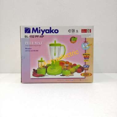 Miyako Blender Plastik 3In1 Garansi Bl-152 Pf-Ap / Bl-152Pf/Ap