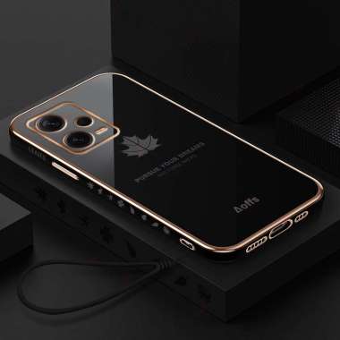 Casing XIAOMI REDMI NOTE 12 PRO Case Redmi Note 12 PRO Plating Cover Hitam