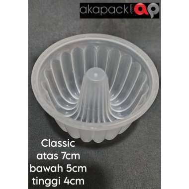 Cetakan Mini Puding 100ml | Cetakan Jelly Mini Unik Classic