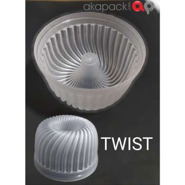 Cetakan Mini Puding 100ml | Cetakan Jelly Mini Unik Twist