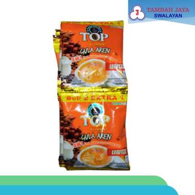 TOP Kopi Susu Gula Aren 3in1 15 Sachet @27gr