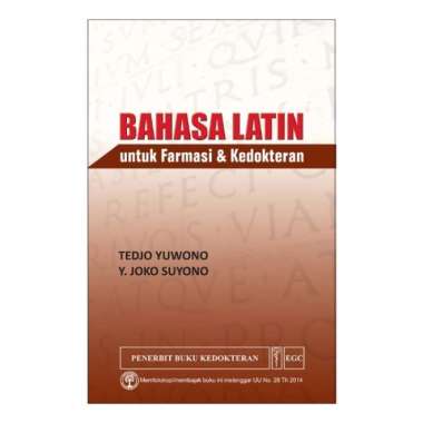 Buku Bahasa Latin Untuk Farmasi & Kedokteran - Tedjo Yuwono