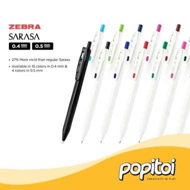 Zebra Sarasa R Series Gel Pen 0.4 mm GREEN
