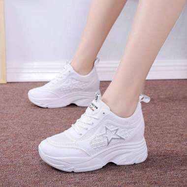 Supervice Yeonjun Sepatu Sneakers Wanita Korea 9190 39 SILVER