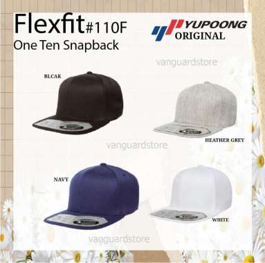 Topi Yupoong Flexfit One Ten Snapback 110F ORIGINAL