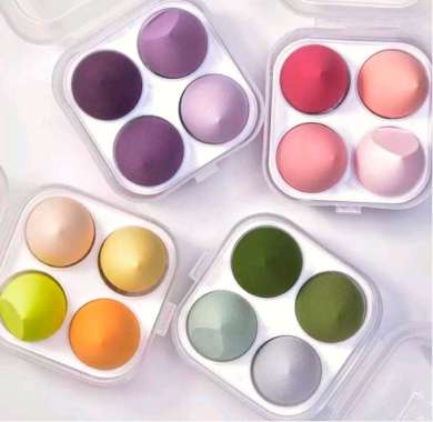 Spons telur Beauty blender sponge telur isi 4 sponge telur Beauty blender