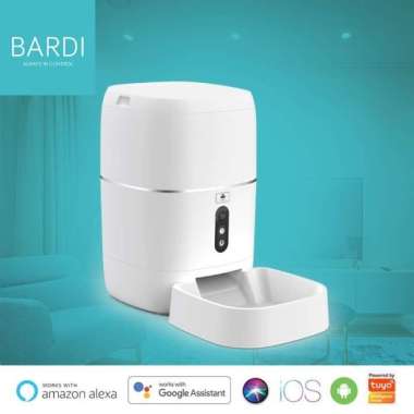 Bardi Smart WIFI Pet Feeder (Dispenser Makanan Hewan Peliharaan) Multicolor