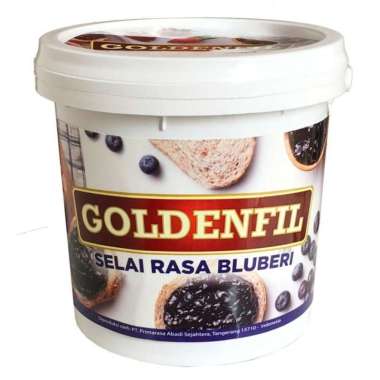 Goldenfil Semua Varian / Selai Roti ( 1KG ) Blueberry