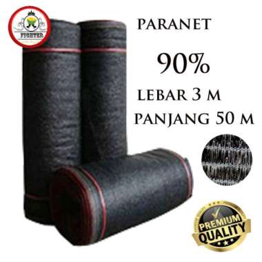 paranet 90% lebar 3 m rol / shading net / jaring tanaman Multicolor