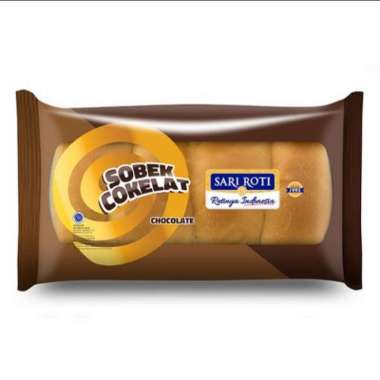Roti Sobek Sari Roti - 216 Gram Coklat