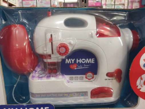 mainan mesin jahit anak mini appliance set Multicolor