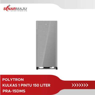Kulkas 1 Pintu Polytron 150 liter PRA-15DMS / PRA15DMS / PRA 15DMS