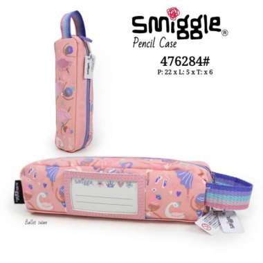 kotak pensil smiggle up and down character pencil case ori Multicolor