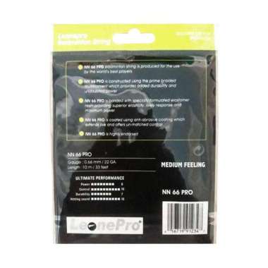 LeonePro NN66 Pro Senar Raket Badminton hitam