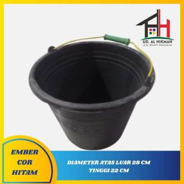 Ember Cor 16 Hitam Ember Timba Plastik Anti Pecah DJP 16