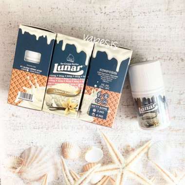 Lunar Classic Vanilla Ice Cream Series 3mg 6mg 60ml Vapezoo 6MG 2025