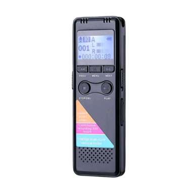 Voice Recorder Digital Professional Dual Mic Metal casing