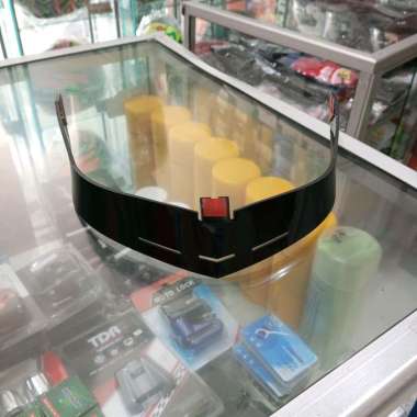 Spoiler Helm KYT TT Course Acrylic Black