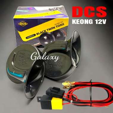 Klakson Dobel Keong - DCS Original 12v + STD Bosch