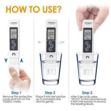 tds dan ec meter alat ukur hidroponik / tds & ec meter Multicolor