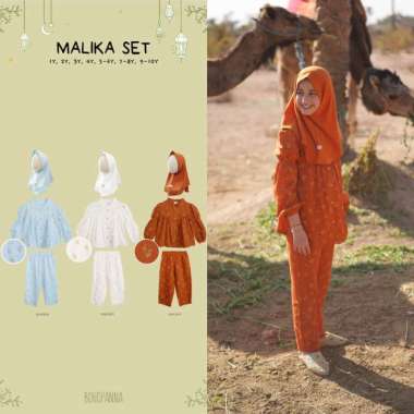 BOHOPANNA Malika Set - Set Anak Perempuan Multicolor