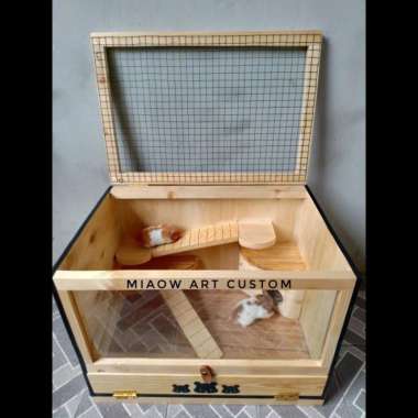 HAMSTER CAGE KANDANG HAMSTER KAYU Varian Based Information