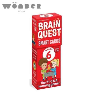 Brain Quest 6Th Grade Smart Cards Revised 4Th Edition