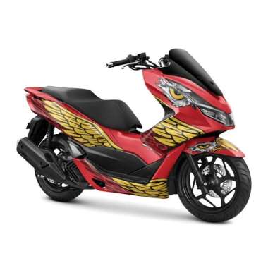 Decal Stiker Full Body Motor Honda PCX 160 / PCX150 Elang PCX 160 Merah