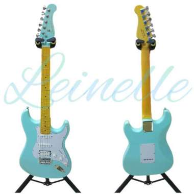 Scorpion DS-120 Gitar Elektrik Model Fender Stratocaster Biru Muda