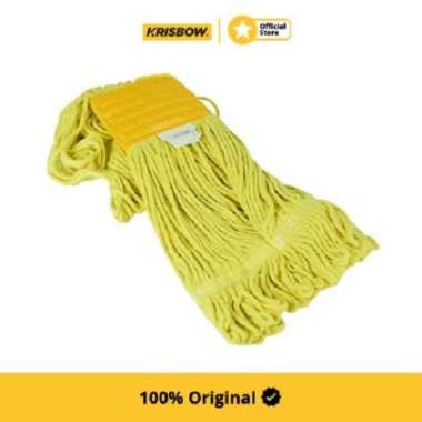 Krisbow Refill Kain Pel Katun Microfiber Mop Head - Kuning