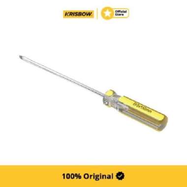 Krisbow Screwdriver Obeng Kristal Minus 5X150Mm Lrcsf4
