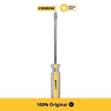Krisbow Screwdriver Obeng Kristal Minus 8X150Mm Lrcsf8