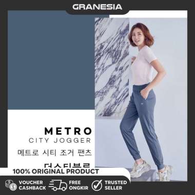 STL Metro City Jogger STLJG08|Celana Olahraga Lari Jogger Pant Wanita M