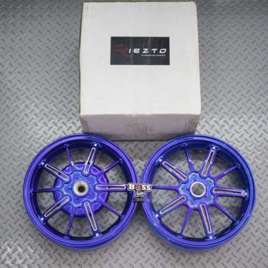 Velg Riezto Model Marus Drag Blue Front & Rear Vespa Sprint Prima S Lx Multicolor
