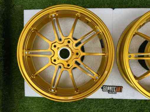 Velg Riezto Drag Rims Vespa Sprint Primavera S Lx R12 Gold Multicolor