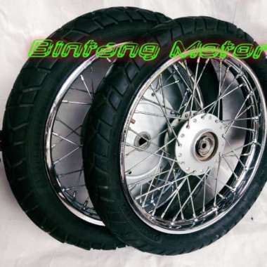 VELG MOTOR JARI JARI RING 14 VELG YAMAHA MIO J DLL ORIGINAL COPOTAN Multicolor