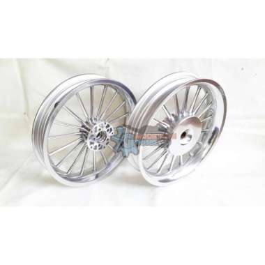 Velg Racing Tapak Lebar Power Vario 150 New Esp Classic P18 Chrome Ori Multicolor