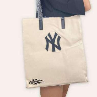  Túi MLB Monogram TOTE Shopping Bag New York Yankees