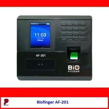 BioFinger AF-201 - Mesin Absensi Wajah - Fingerprint
