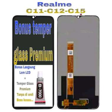 LCD REALME C11 2020 - C12 - C15 ORIGINAL + Touchscreen Fullset