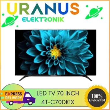 Led tv 70 inch Sharp 4T-C70DK1X UHD 4K Smart android 4T C70DK1X