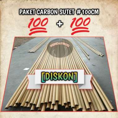 [Paket] Carbon Sutet 100Cm Multicolor